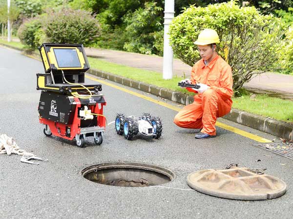 木鱼镇管道机器人检测
